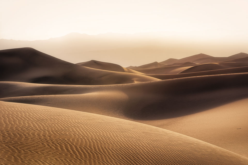 Énormes dunes de sable